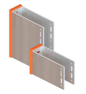 EVT II U-Brackets Aluminium Image